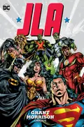 JLA by Grant Morrison Omnibus cover