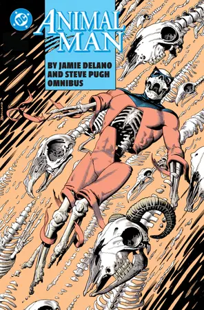 Animal Man by Jamie Delano and Steve Pugh Omnibus cover